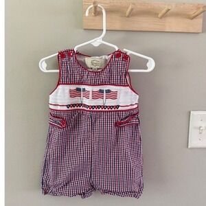 18m.‎ Smocked festive romper